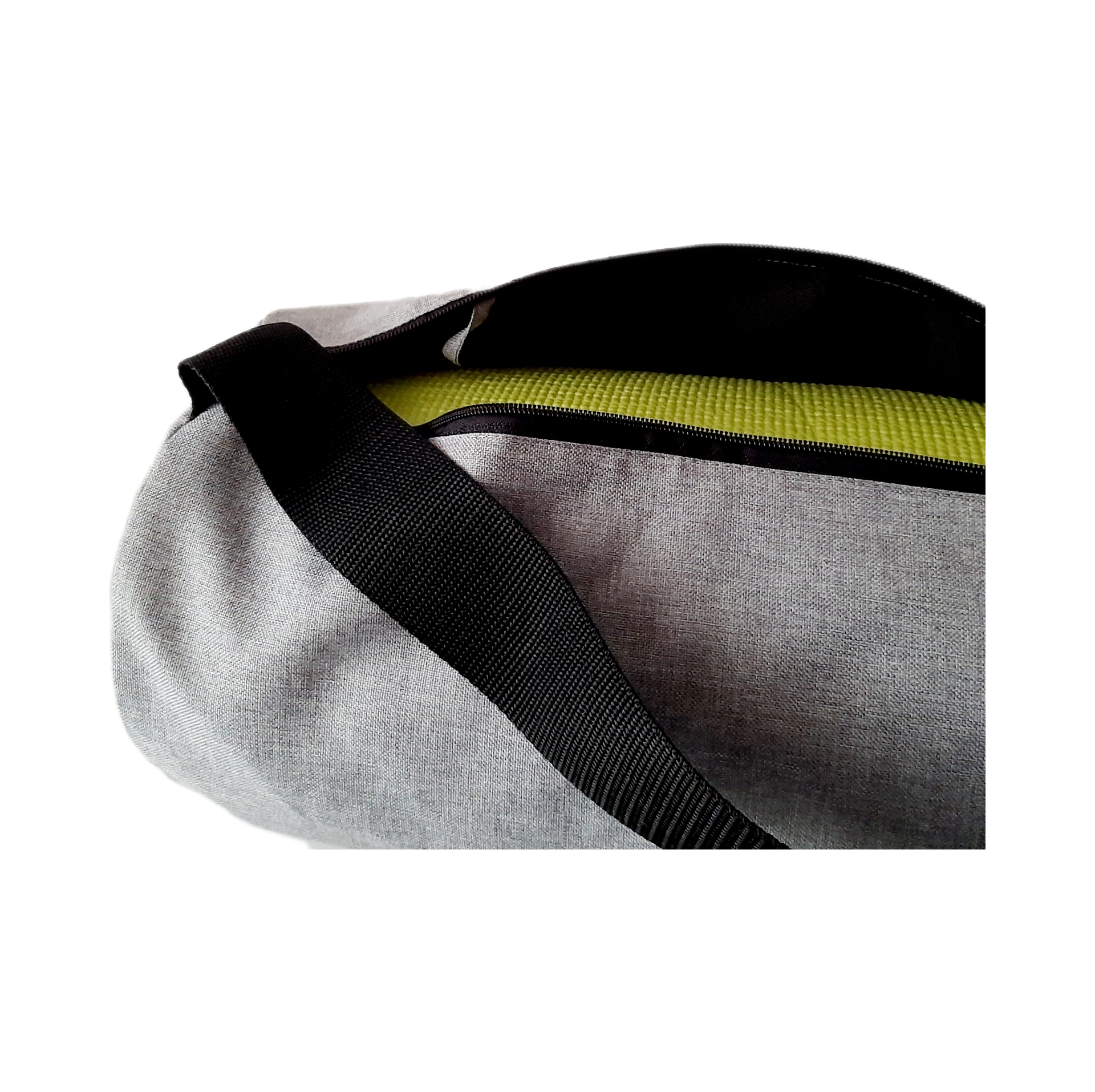 SZARY LEN Torba na matę3