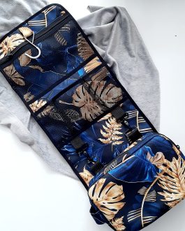 LIŚCIE Kosmetyczka podróżna składana