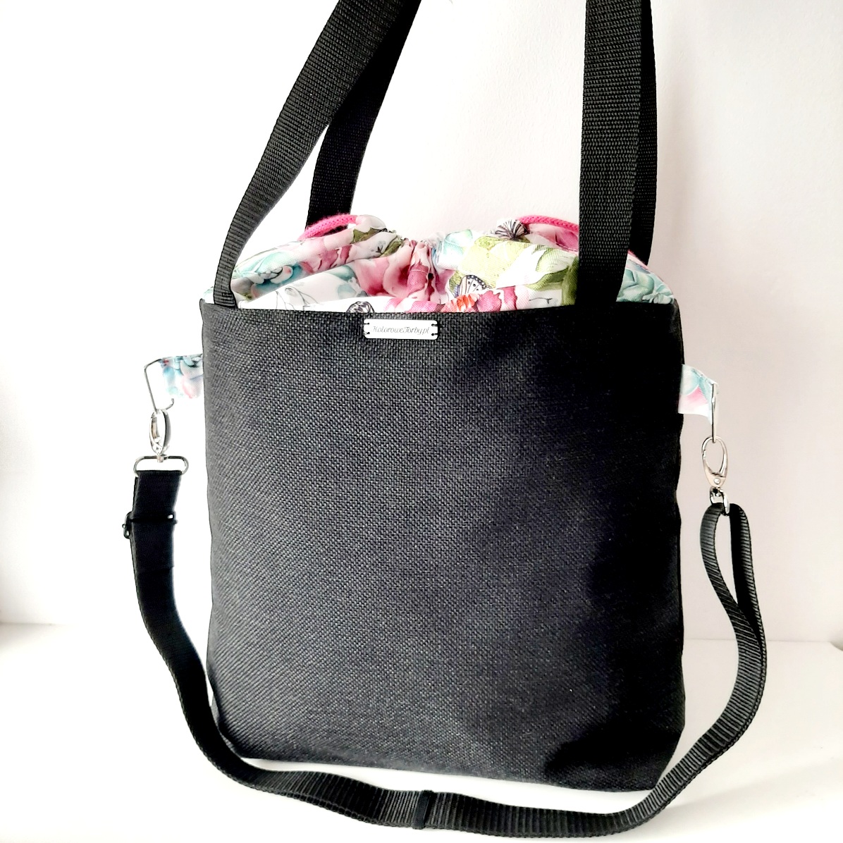 KWIATY Torba z kominem 2