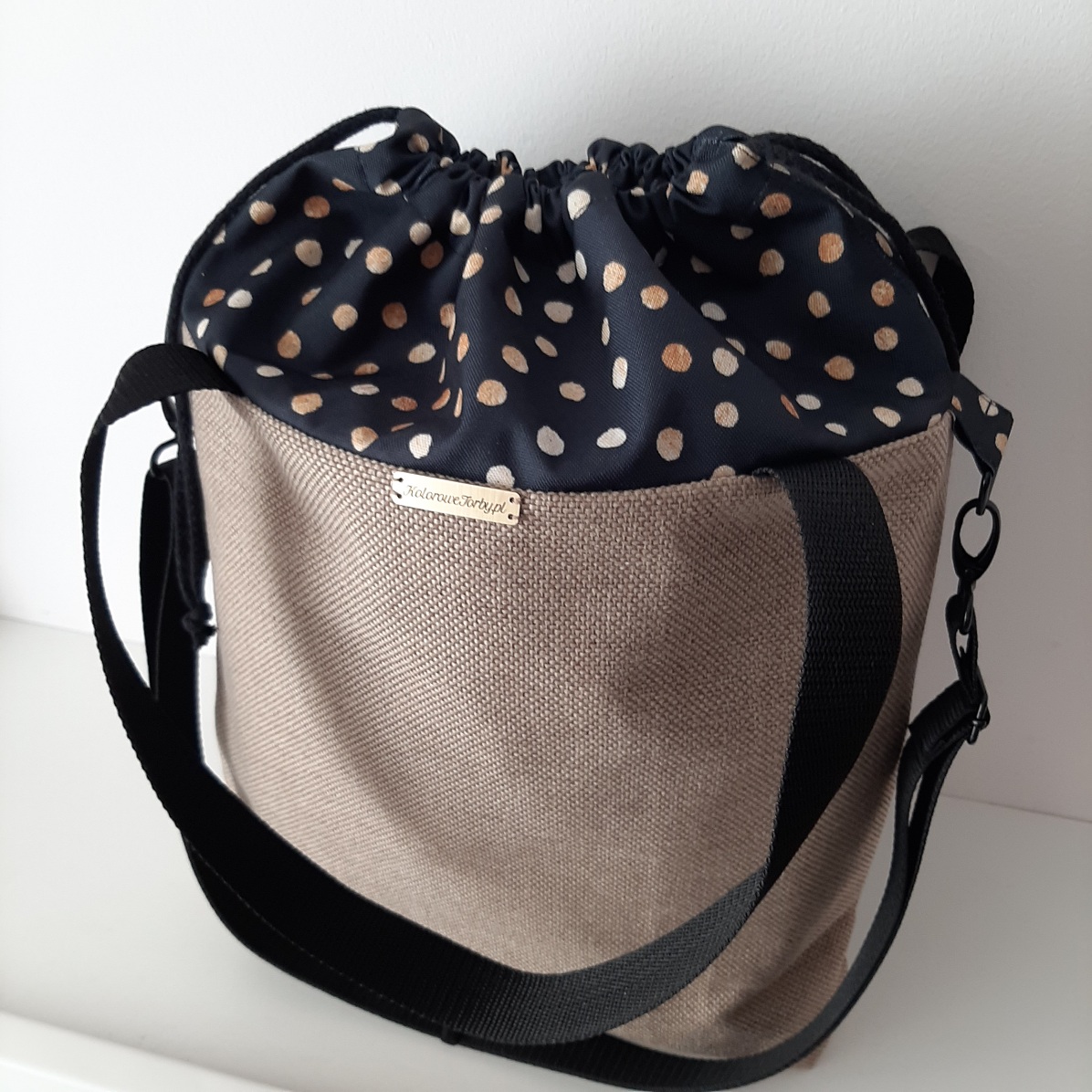 KROPKI Torba z kominem 3