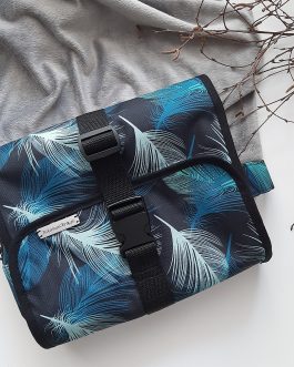 PIÓRA01 Kosmetyczka podróżna składana