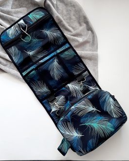 PIÓRA01 Kosmetyczka podróżna składana