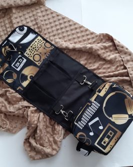 MUSIC Kosmetyczka podróżna składana