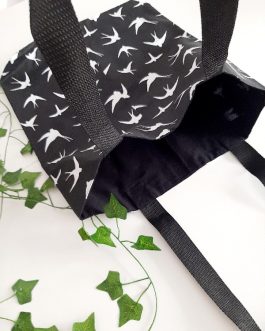 JASKÓŁKI Shopper bawełniany