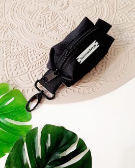 CZARNE Etui na kupoworki