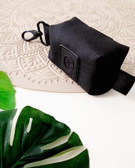 CZARNE Etui na kupoworki