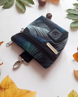 TURKUSOWE PIÓRA Saszetka 2w1