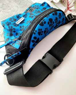 ŁAPKI02 Nerka Spacerowa NIEBIESKA