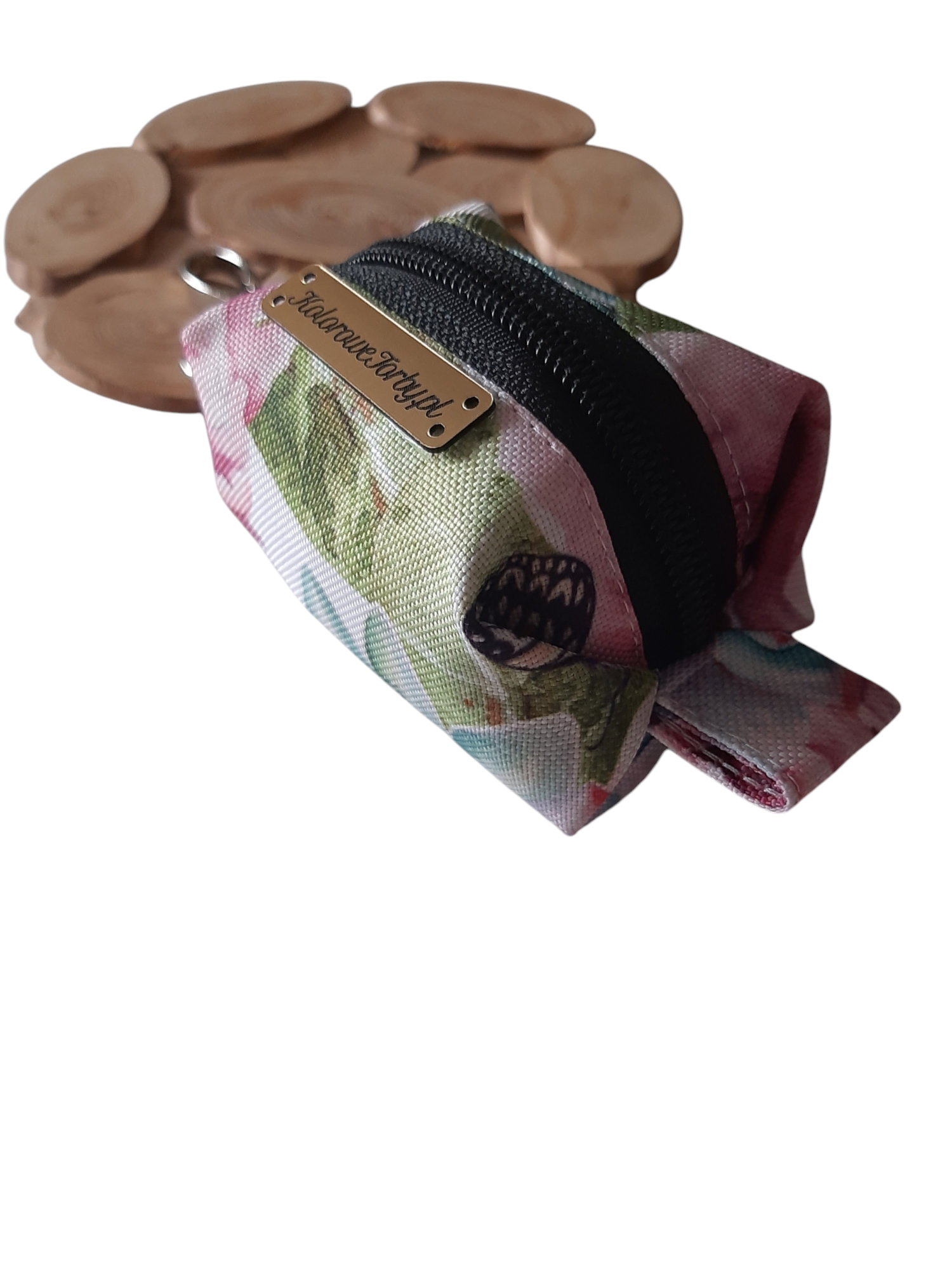 KWIATY MOTYLE Etui na kupoworki