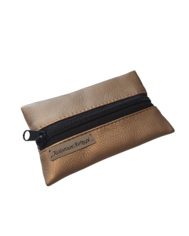 ZŁOTE Etui Na Klucze Ekoskóra