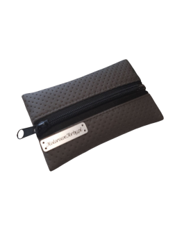 SZARE Etui Na Klucze Ekoskóra