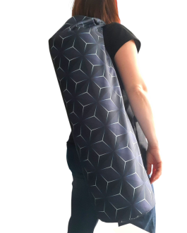 GRANATOWA Torba na jogę