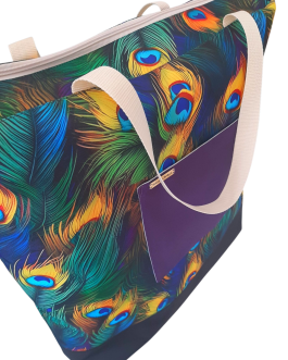 PAWIE PIÓRA Torba Plażowa XXL